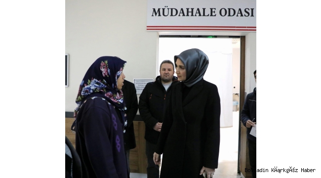 VALİ YİĞİTBAŞI KAZAZEDELERİ ZİYARET ETTİ