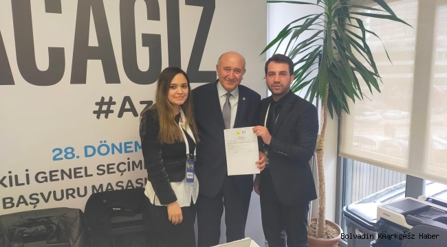 AKCAN İYİ PARTİ’DEN ADAY ADAYLIĞINI AÇIKLADI