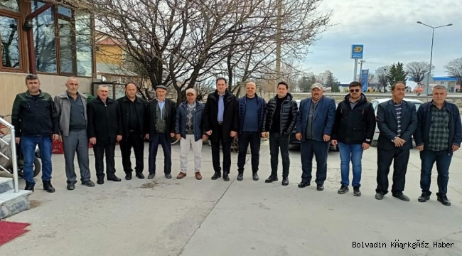 BOLVADİN KÖY MUHTARLARIYLA BULUŞULDU