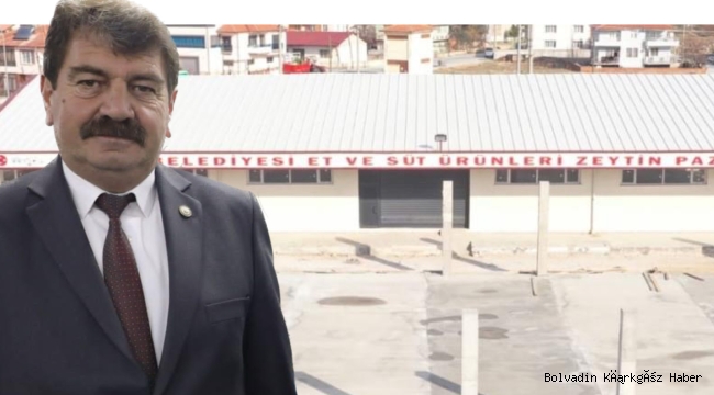 DİNAR PAZAR ESNAFINA MÜJDE! PAZARIN ÜZERİ KAPANIYOR