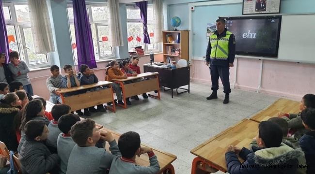 DİŞLİ’DE ÖĞRENCİLER TRAFİĞE HAZIR