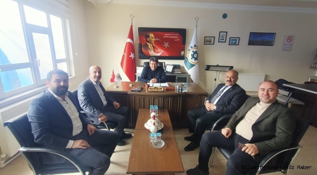 DİTSO' DAN BOLVADİN TİCARET ODASINA  ZİYARET