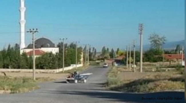 MEZARLIKLARA ZARAR VERİYORDU! BOLVADİN’DE YAKALANDI