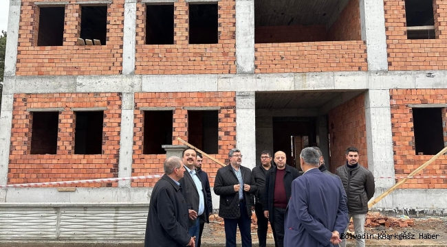 MİLLETVEKİLİ ÖZKAYA İLÇEMİZDEKİ AK PARTİ HİZMETLERİNİ İNCELEDİ