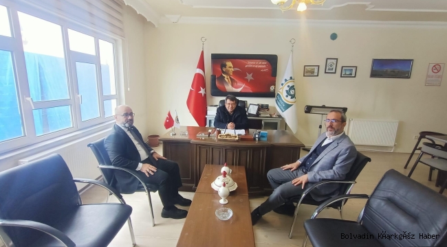 MÜFTÜ ÖZKAN’DAN TİCARET ODASINA ZİYARET