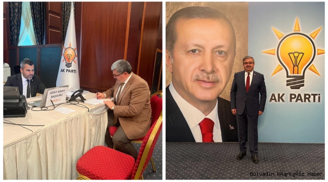 ÖZKAYA ve YURDUNUSEVEN AK PARTİ’DEN ADAY ADAYLIĞI BAŞVURUSU YAPTI