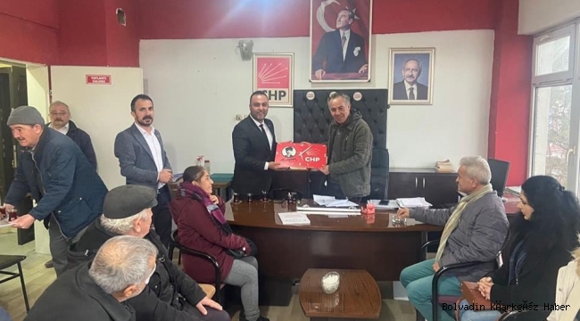 SEÇME CHP İLÇE BAŞKANI ÇENGEL’İ ZİYARET ETTİ