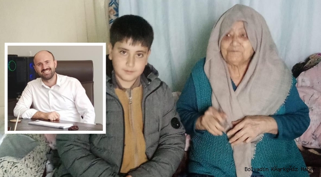 TOBB İHL ÖĞRENCİLERİ YAŞLILARIN KAPISINA GİDEREK PİDE İKRAMINDA BULUNUYOR