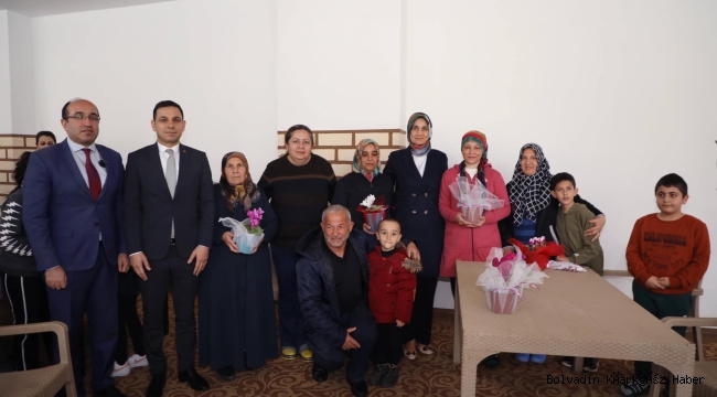 YİĞİTBAŞI DEPREMZEDELERİ ZİYARET ETTİ