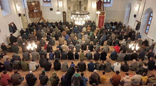 BAYRAM NAMAZI EDA EDİLDİ