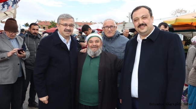 BOLVADİN BİZİMLE OLDUĞUNU GÖSTERDİ