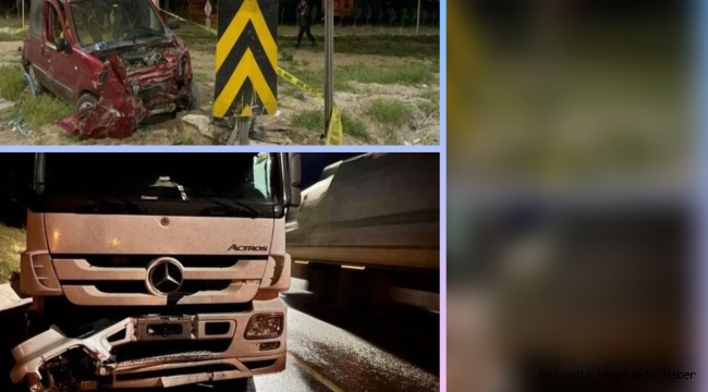 EMİRDAĞ'DA KAZA: 2 ÖLÜ