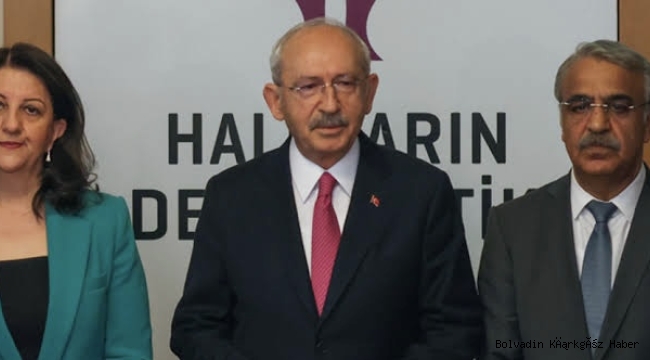 HDP KILIÇDAROĞLU’NA DESTEĞİNİ BÖYLE AÇIKLADI! KILIÇDAROĞLU İLE HEDEFLERİMİZ ÖRTÜŞÜYOR