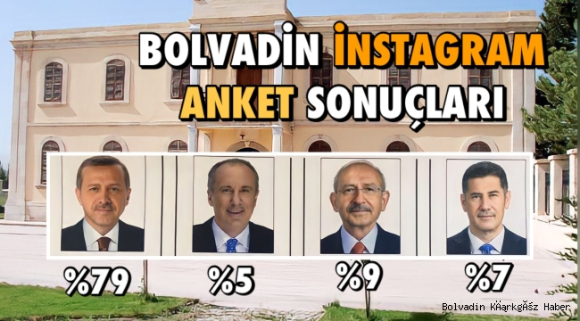 BOLVADİN İNSTAGRAM ANKET SONUÇLARI YAYINLANDI