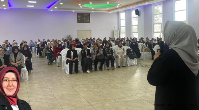 BOLVADİN KADINLARI BOLVADİN’İN EVLADI ERTÜRK’Ü MECLİS’E GÖNDERİYOR