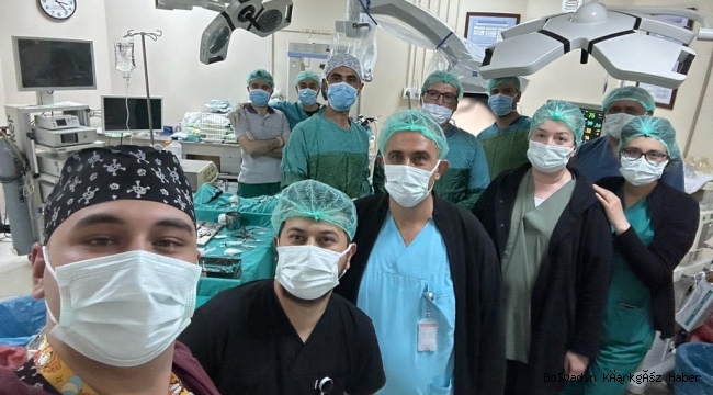 HASTANEMİZDE BİR İLK GERÇEKLEŞTİ