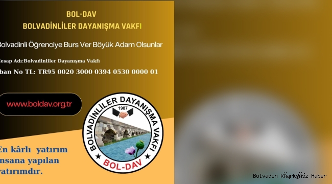 HAYDİ BOLVADİN! BOL-DAV’IN ÇAĞRISINA KULAK VERİN!