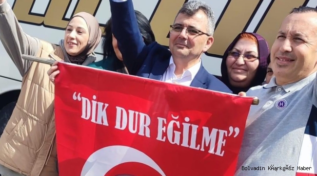 HDP’LİLER VATANSEVER BAŞKAN KOYUNCU’YA SALDIRDI