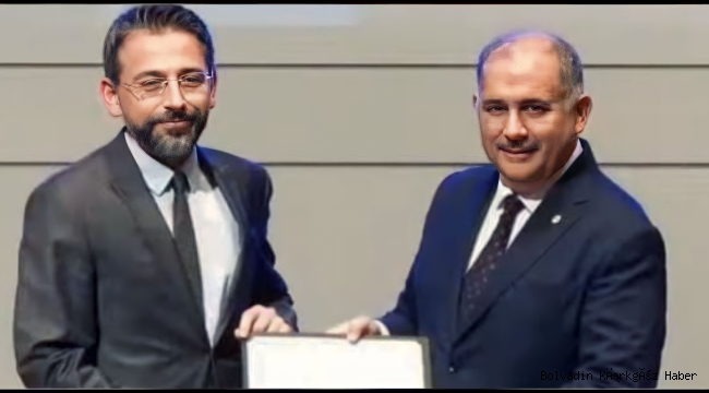 HEMŞEHRİMİZ KOCA AKADEMİK YAYIN ÖDÜLÜ ALDI