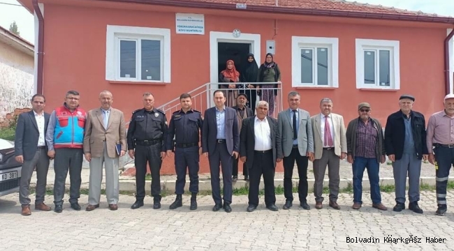 KAYMAKAM BOLAT YÖRÜKKARACAÖREN ve KARAYOKUŞ KÖYLERİNİ ZİYARET ETTİ