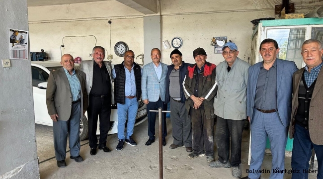 TAYTAK SANAYİ BOLVADİN SANAYİ ESNAFIYLA BULUŞTU