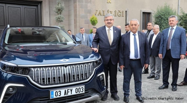 TOGG AFYONKARAHİSAR SOKAKLARINDA