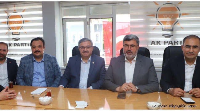 AK PARTİ AFYONKARAHİSAR MİLLETVEKİLLERİNDEN BOLVADİN’E TEŞEKKÜR ZİYARETİ