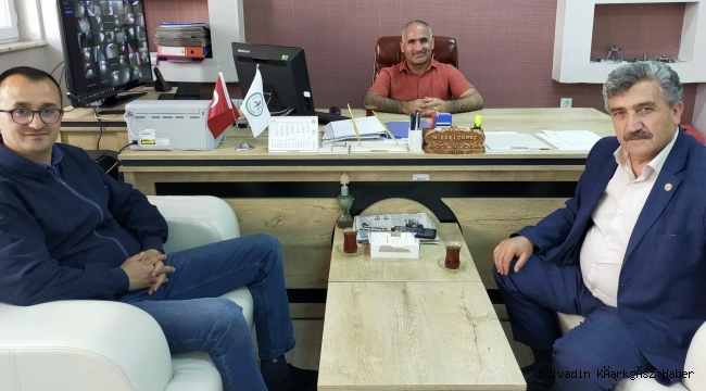BOLVADİN ZİRAAT ODASI BAŞKANI DAYI’DAN MTAL’E ZİYARET