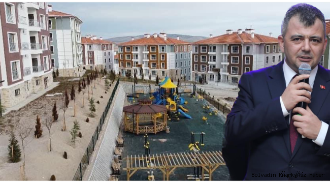 HELALİN VAR BAŞKAN! EMİRDAĞ’DA TOKİ KONUTLARI TESLİM EDİLİYOR