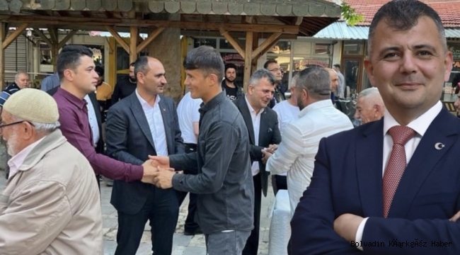 İŞTE BAŞKAN! HALKI BAYRAMLAŞMAK İÇİN MAKAMINA ÇAĞIRMADI! HALKIN MAKAMINA GİTTİ