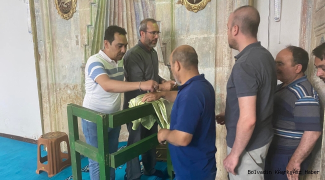 PEYGAMBER EFENDIMIZ’IN SAKALI ŞERİF-İ’NE BOLVADİN AKIN ETTİ