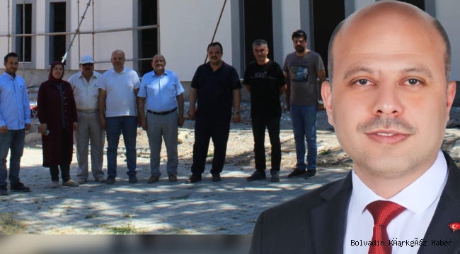 AK PARTİLİ KOLAY: BOLVADİN KÜLTÜR SALONU İNŞAATIMIZ SON AŞAMADA