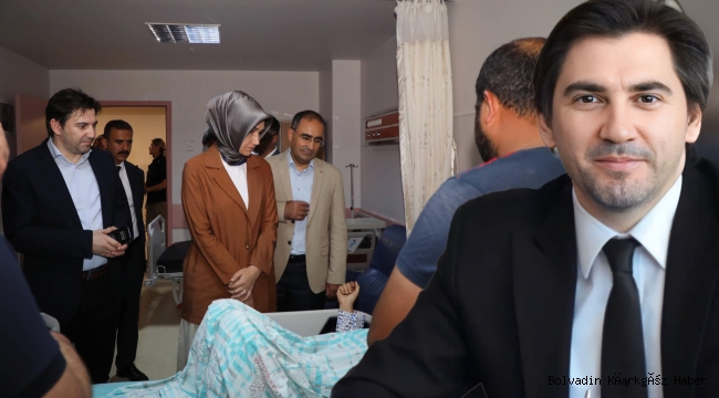 BAKAN YARDIMCIMIZ HEMŞEHRİMİZ BAĞCI YARALILARI ZİYARET ETTİ