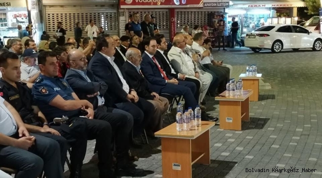 BOLVADİN’DE 15 TEMMUZ PROGRAMINA İLGİ YOĞUNDU