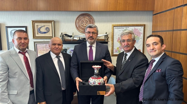 BOLVADİN ESNAF ve SANAATKARLAR ODASI TBMM’DE