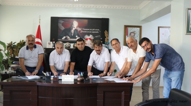 DİNAR BELEDİYE BAŞKANI SARI’DA İLÇEYE FABRİKA GETİRİYOR