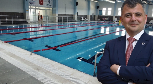 EMİRDAĞ HİZMETE DOYMUYOR! OLİMPİK HAVUZ VATANDAŞIN HİZMETİNE SUNULDU