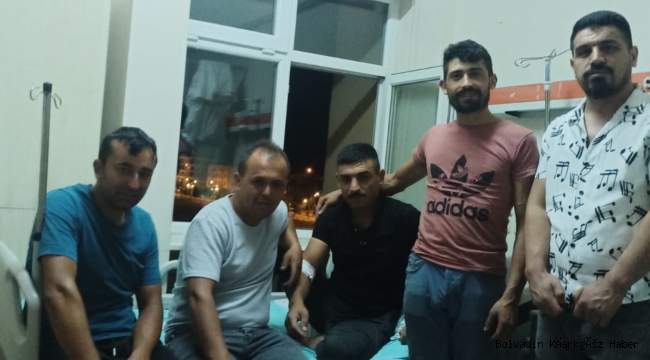 BOLVADİN İSTASYON CADDESİ ÜZERİNDE SERKAN ERDOĞAN’I ELEKTRİK ÇARPTI!