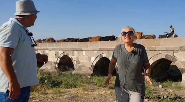 BOLVADİN KIRKGÖZ KÖPRÜSÜ’NÜ GEZDİLER ÇEKİM YAPTILAR