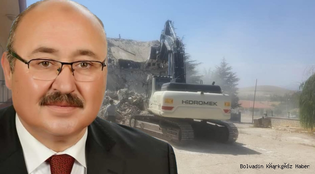 EMRULLAHOĞLU DUYURDU! KURUCUOVA OKULU YIKILIYOR!