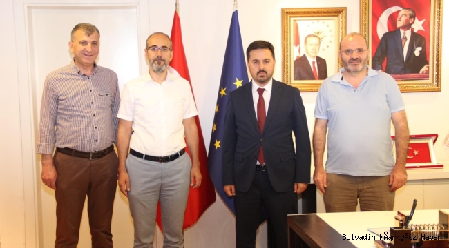 HİZMET EHLİ HEMŞEHRİMİZ HAKKI ÖZTÜRK’TEN HAYIRLI OLSUN ZİYARETİ