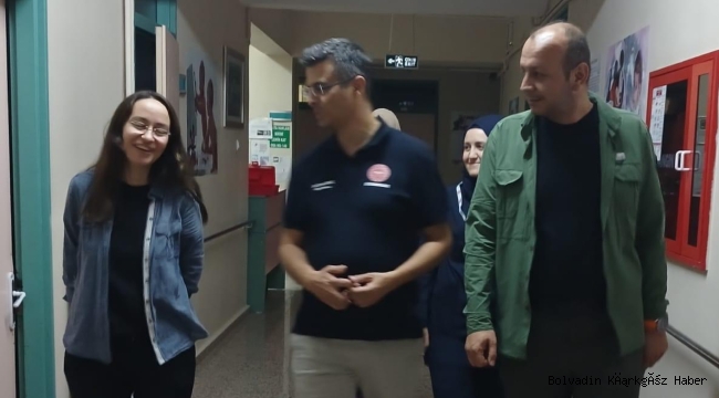 İL SAĞLIK MÜDÜRÜ KORKMAZ BOLVADİN DEVLET HASTANESİ’NI ZİYARET ETTİ