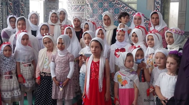 TAŞAĞIL MAHALLESİ YAZ KURAN KURSU KAPANIŞ PROGRAMI DÜZENLENDİ
