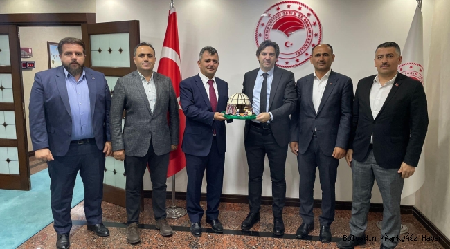 BAŞKAN KOYUNCU’DAN BOLVADİNLİ BAKAN YARDIMCISI BAĞCI’YA ZİYARET