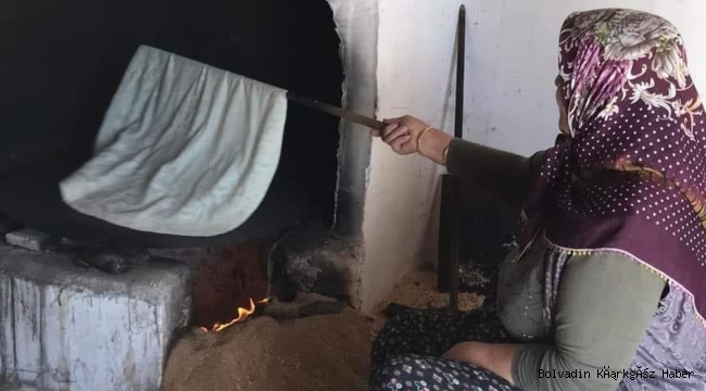 BOLVADİN KÖYLERİ’NDE KIŞLIK YUFKA’YA BAŞLANDI