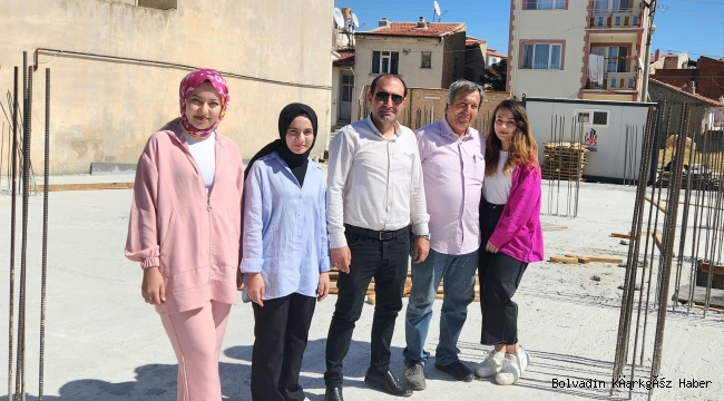 MÜHENDİS ADAYLARI SAHADA İNCELEMELERDE BULUNDU
