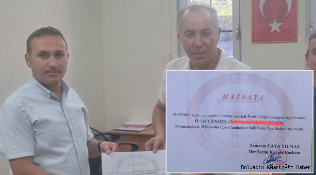 ÖMER ÇENGEL MAZBATA’YI ALDI