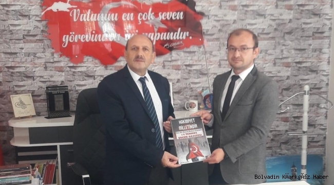 BOLVADİN’DE ÇOCUKLAR GAZETE ÇIKARDI