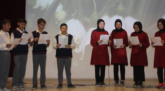 BOLVADİN’DE İMAM HATİP ORTAOKULLARINDA MEVLİD- İ NEBÎ HAFTASI KUTLANDI