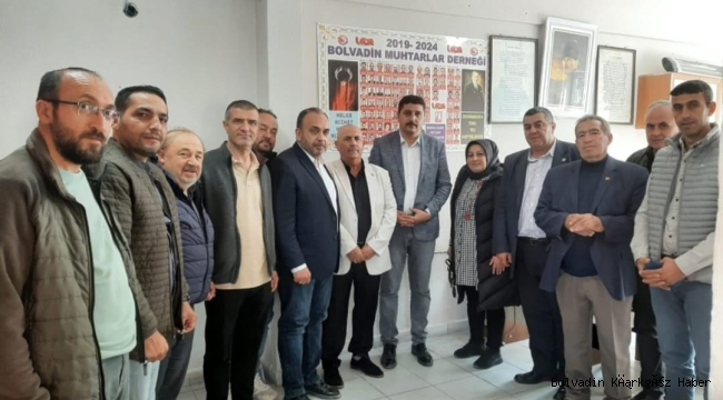 BOLVADİN’DE MUHTARLAR GÜNÜ KUTLANDI